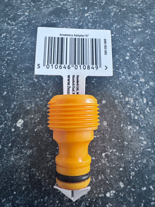 Hozelock 2289 3/4” BSP Tap Adapter (New) Connector for Hose & Accessories