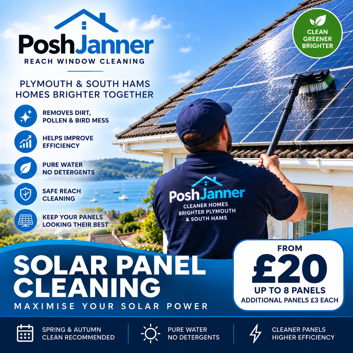 Janner Solar Panel Cleanomg