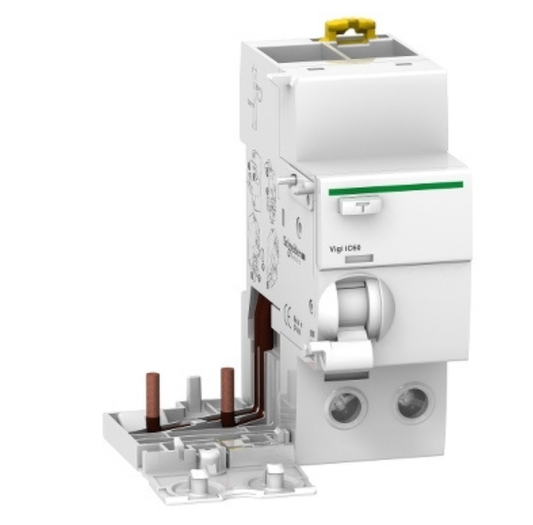 Schneider A9V51263 Vigi iC60 Earth Leakage Add-On Block