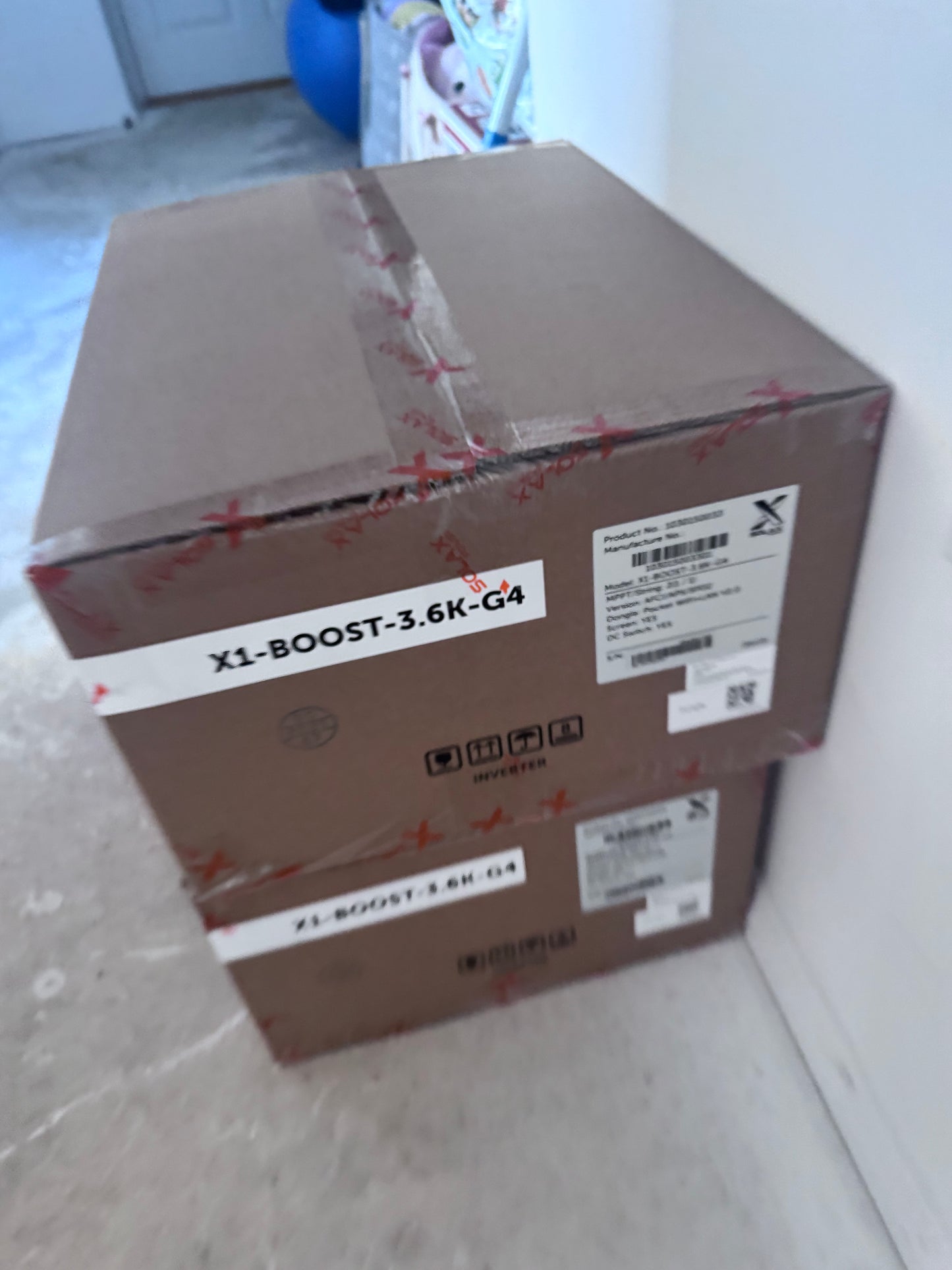 2 x Solax 3.6 Inverter’s